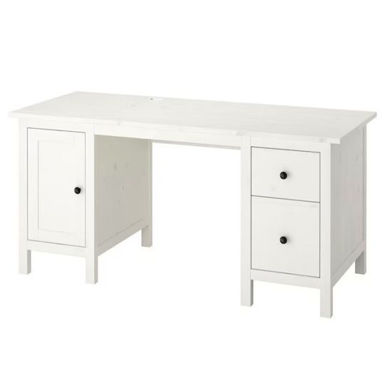 Письменный стол Кантри 12 (белый лак), 155х74х64,5 см, , образец из салона