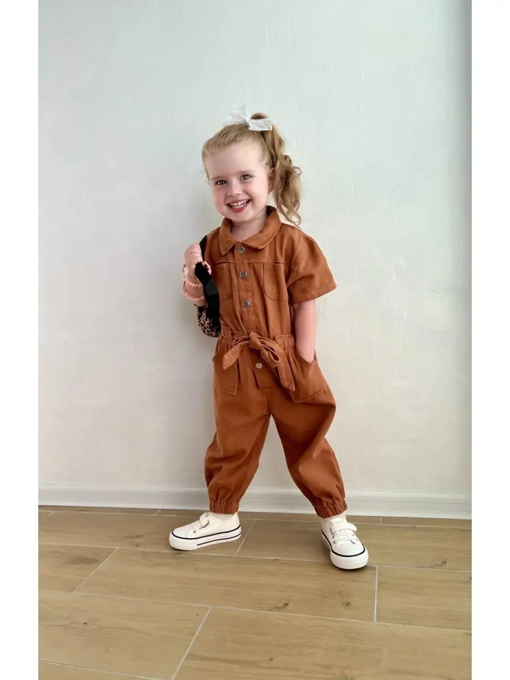 Комбинезон джинсовый