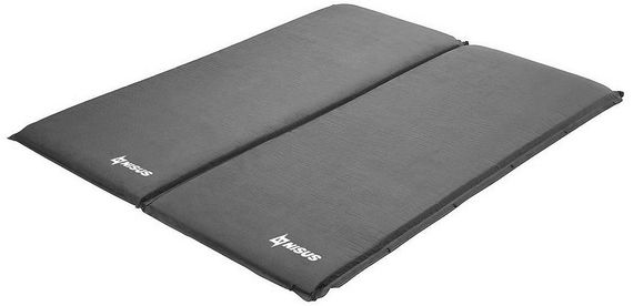 Коврик самонадувающийся 200x81x8 флок серый (N-008-G) Nisus