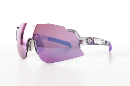 Спортивные очки HILX Savage 2.0 Shiny Crystal Grey Purple / Photochromic Purple Mirror Lens