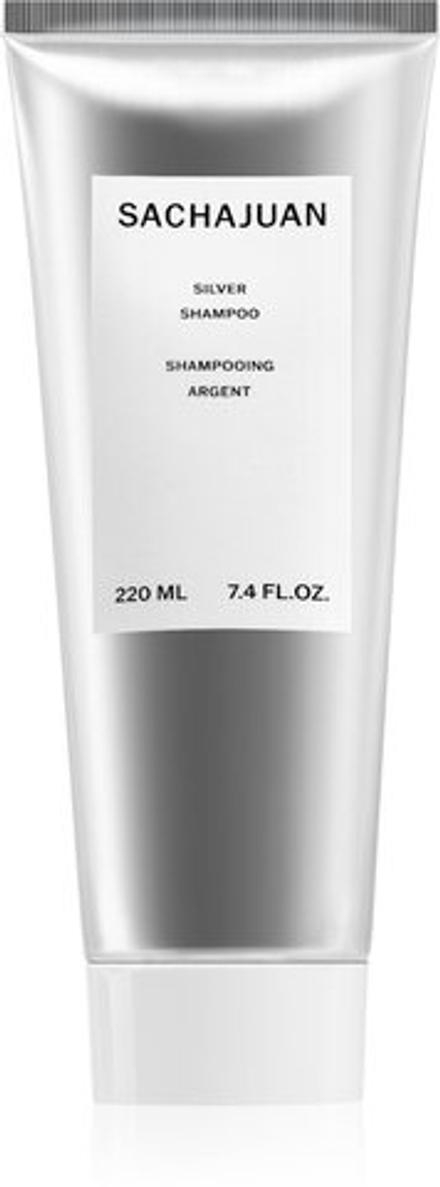 Sachajuan Silver Shampoo - Шампунь для светлых волос, нейтрализующий желтоватый оттенок. /   220  ml  / GTIN 7350016332804