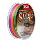 Шнур SMAP PE8X-100M 6.0# Multi Colour 0,405мм Ryobi