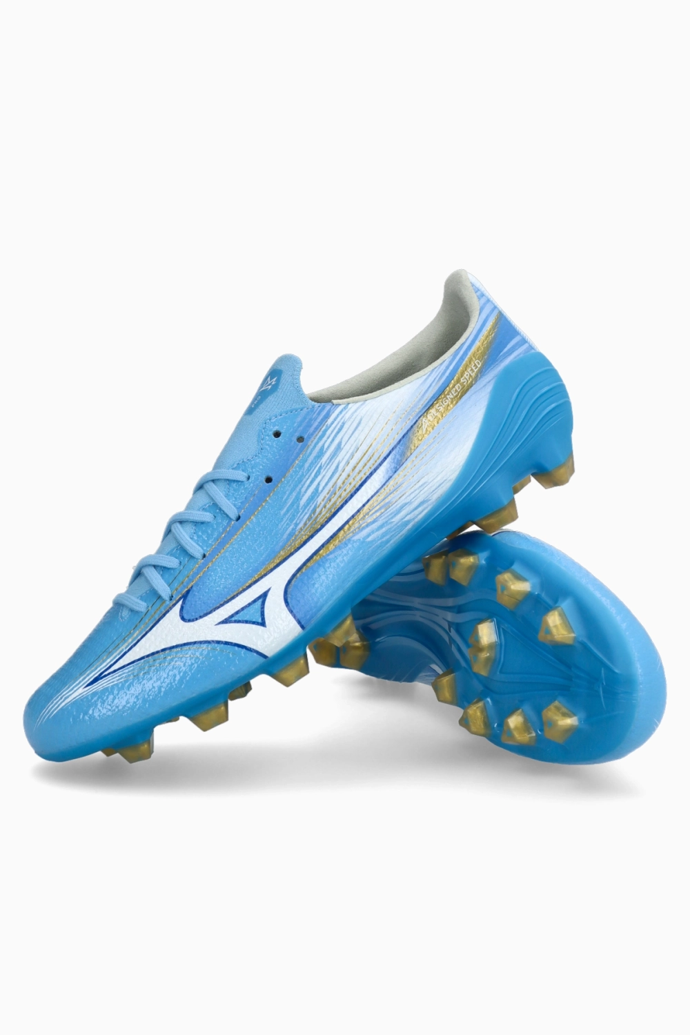 Бутсы Mizuno Alpha III Pro FG - синий