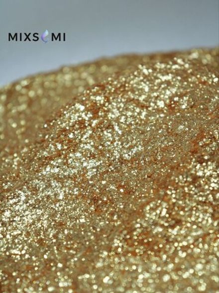 Премиум пигмент 8888 - Золото мерцающий супер блеск - универсальный