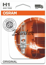 Галогеновая лампа Osram H1,24v