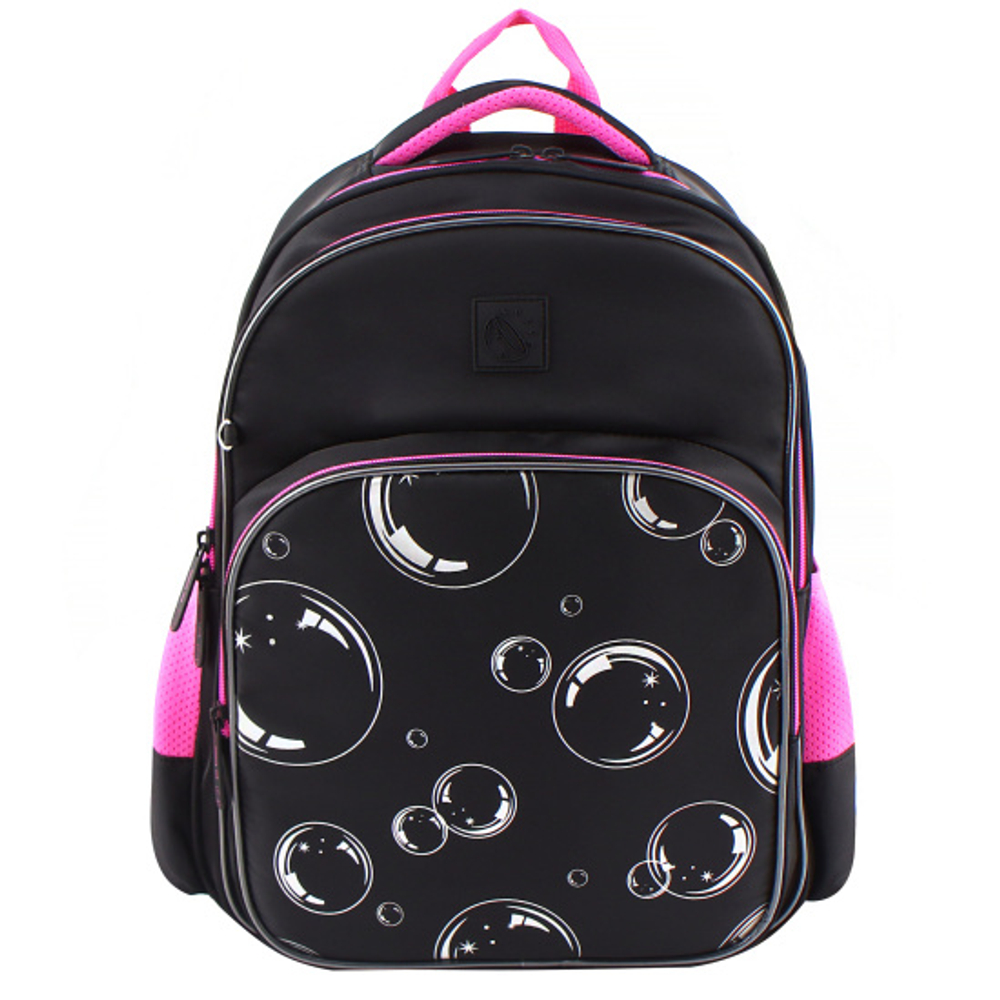 Ранец, спинка эргономичная, 2 отделения, 39*29*18 см, COMFORT Life, Пузыри, КОКОС, 240478