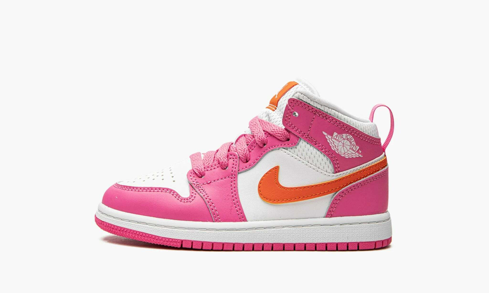 Air Jordan 1 Mid PS "Pinksicle Safety Orange"