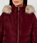 Пуховая куртка TYRA Tommy Hilfiger - бордовый(WW0WW43600)