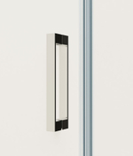 Душевая дверь Extra VDP-1E1112CLB, 1100/1200, черный, стекло прозрачное, , шт