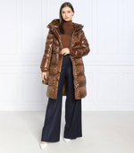 пуховая куртка aliquippa Woolrich - коричневый(CFWWOU0719FRUT3085)