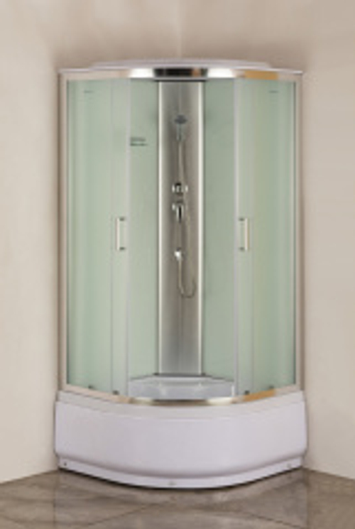 Душевой бокс Aquanet SC-1000Q 1000x1000, рифленое стекло