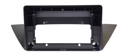 Комплект рамки с разъёмами 10" BMW X1 E84 2009-2014 без CIC экрана "в хлебницу" (поддержка БК и мультируля) - Car-Smart 9595