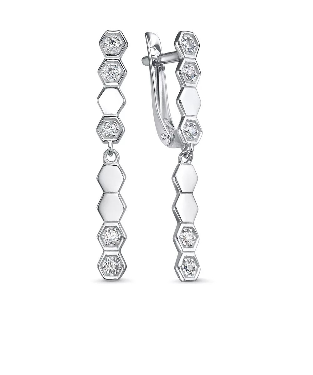Серьги из серебра 925 пробы