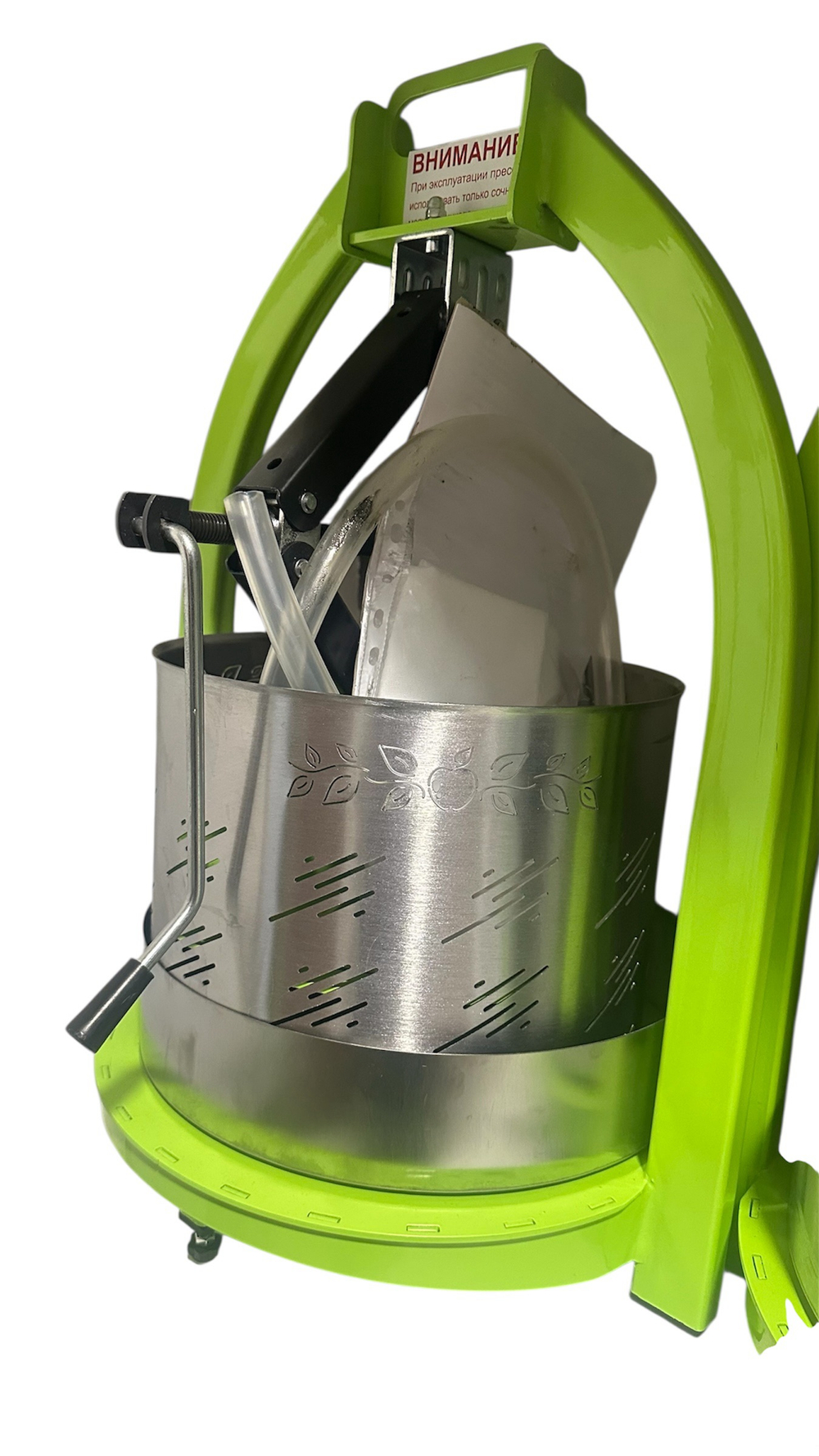 Соковыжималка пресс с механическим домкратом для отжима SOK 6л