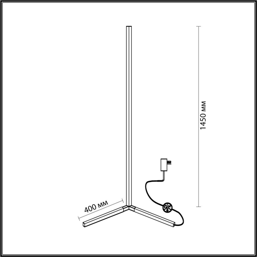 Торшер Odeon Light 4335/6FL