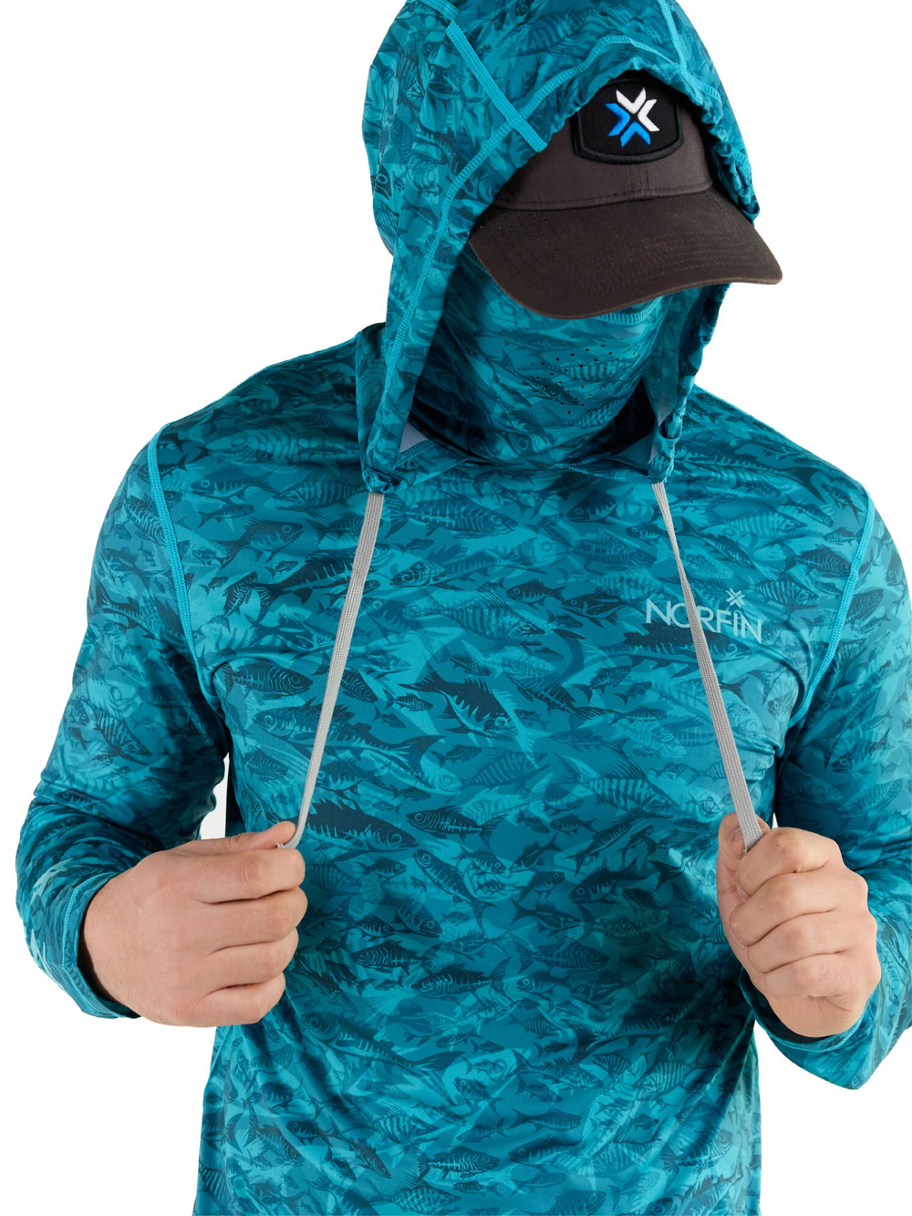 Джемпер Norfin SUN PRO MARLIN HOODIE GREEN р.XXL