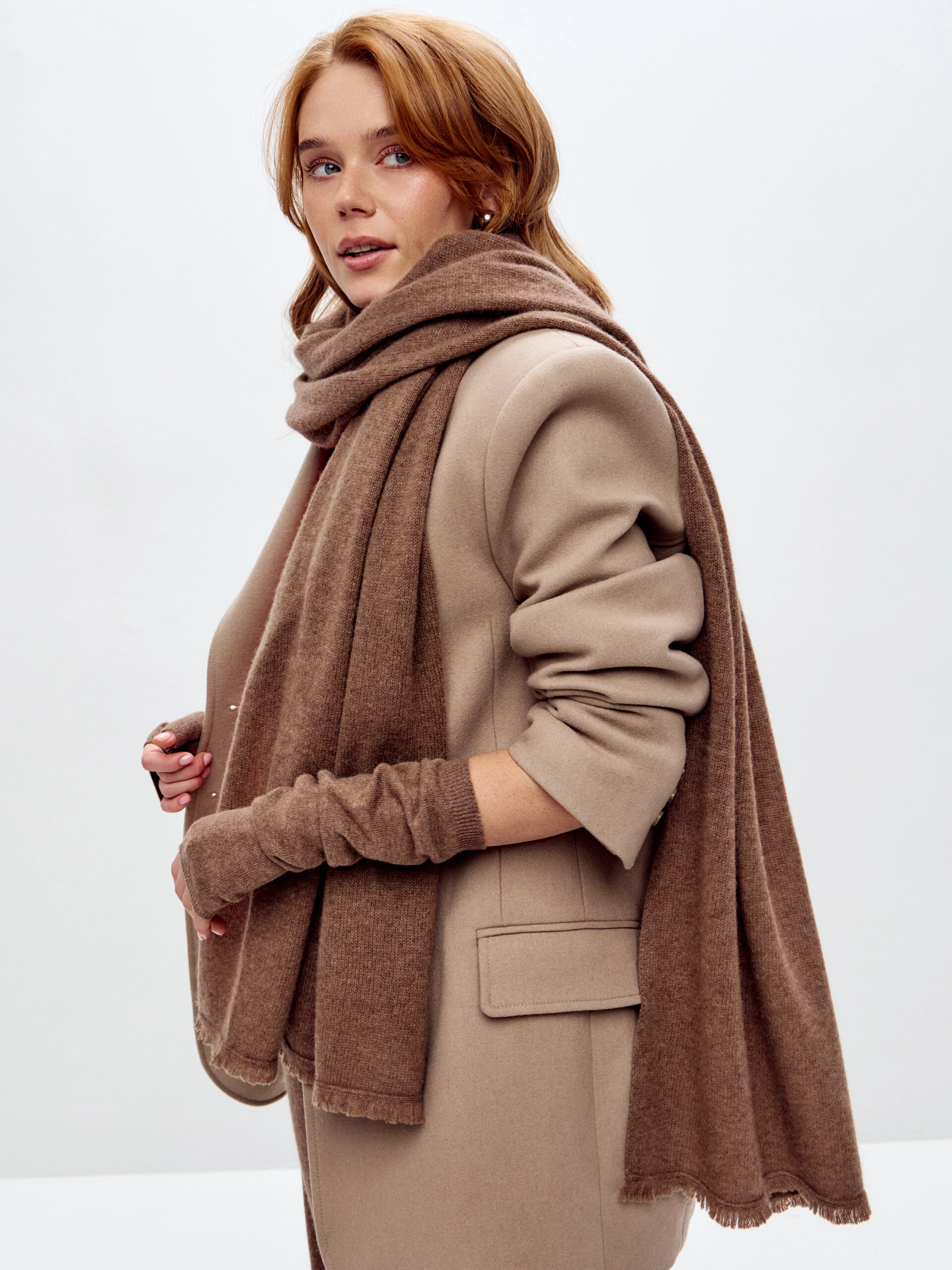 Митенки из кашемира