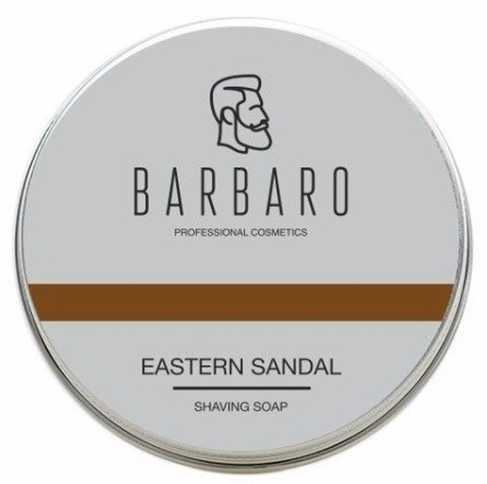 Barbaro Eastern sandal - Мыло для бритья Восточный сандал 80 гр