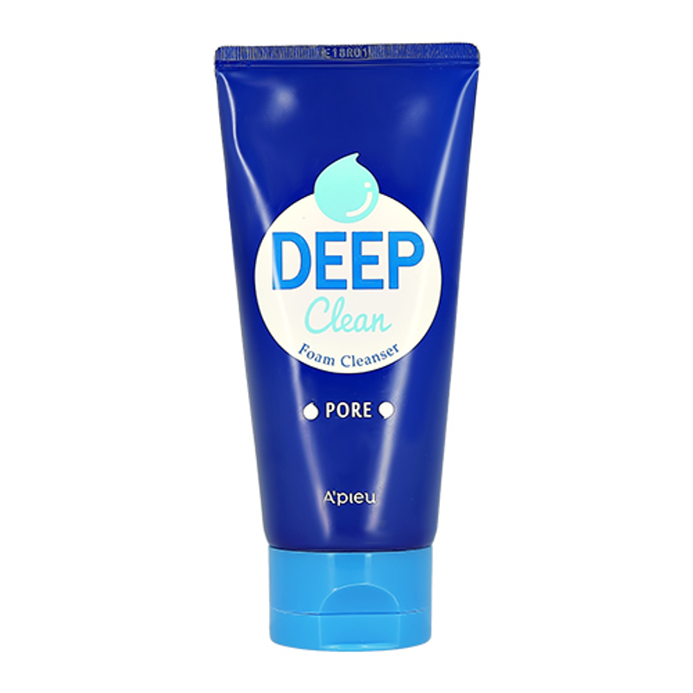 A'pieu Deep Clean Foam Cleanser Pore пенка-скраб с содой для глубокого очищения пор (Pore)