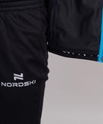 Куртка разминочная NORDSKI BASE Black/Blue, мужская, NSM810170