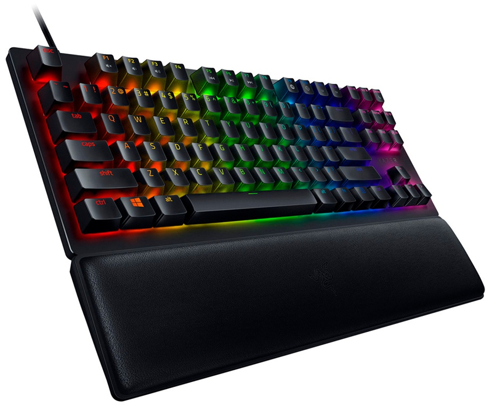 Клавиатура Razer Huntsman V2 Tenkeyless Purple Switch черный
