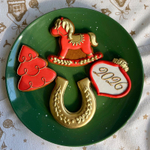 Новогодние пряники - СИМВОЛ ГОДА - практическое занятие по росписи