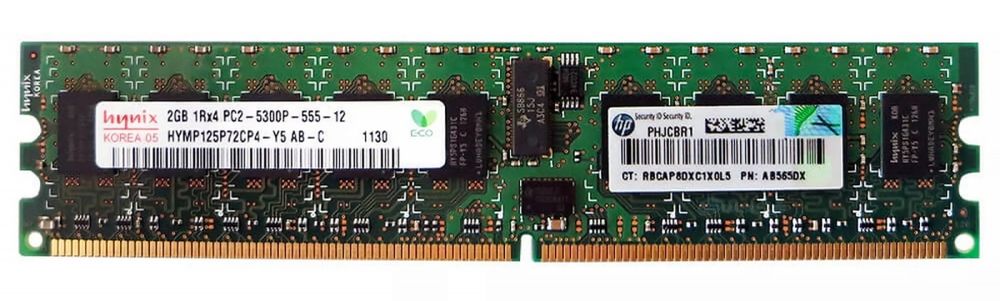 Оперативная память HP RX36/6600 8GB(4x2Gb) 1R PC2-4200 ECC REG DDR2 AB565DX