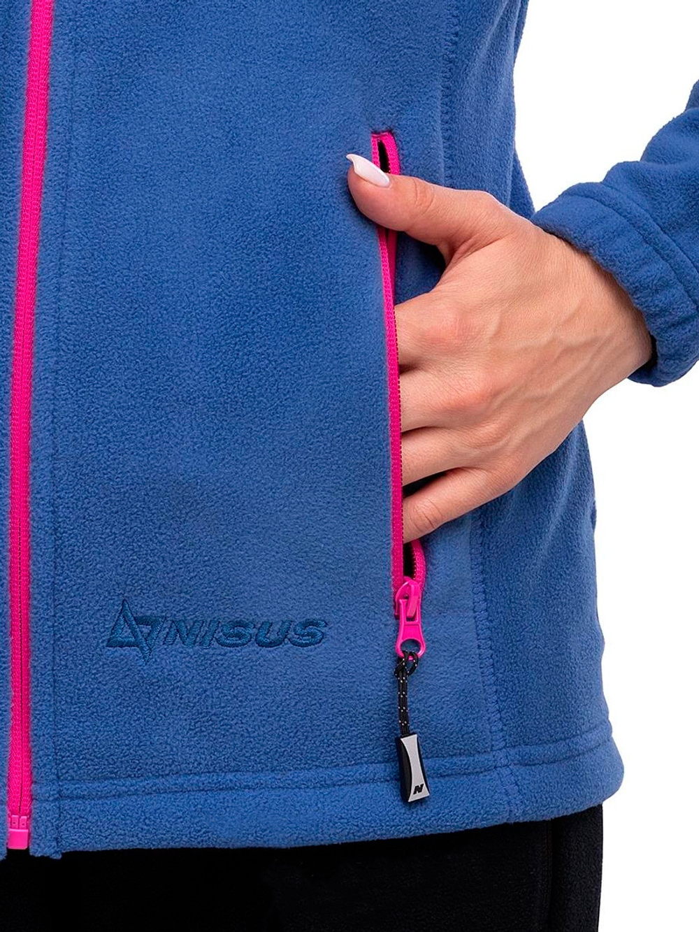 Кофта флисовая женская Nisus MIRA цвет фуксия, размер XL (T-N-FJM-50-170-F)