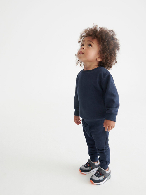 Толстовка и джоггеры в комплекте для мальчика Next N35-031, Темно-синий