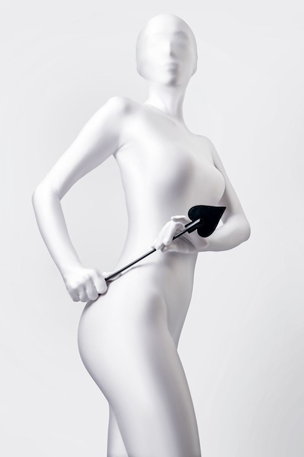 Черный стек 36см ToyFa Anonymo 310007