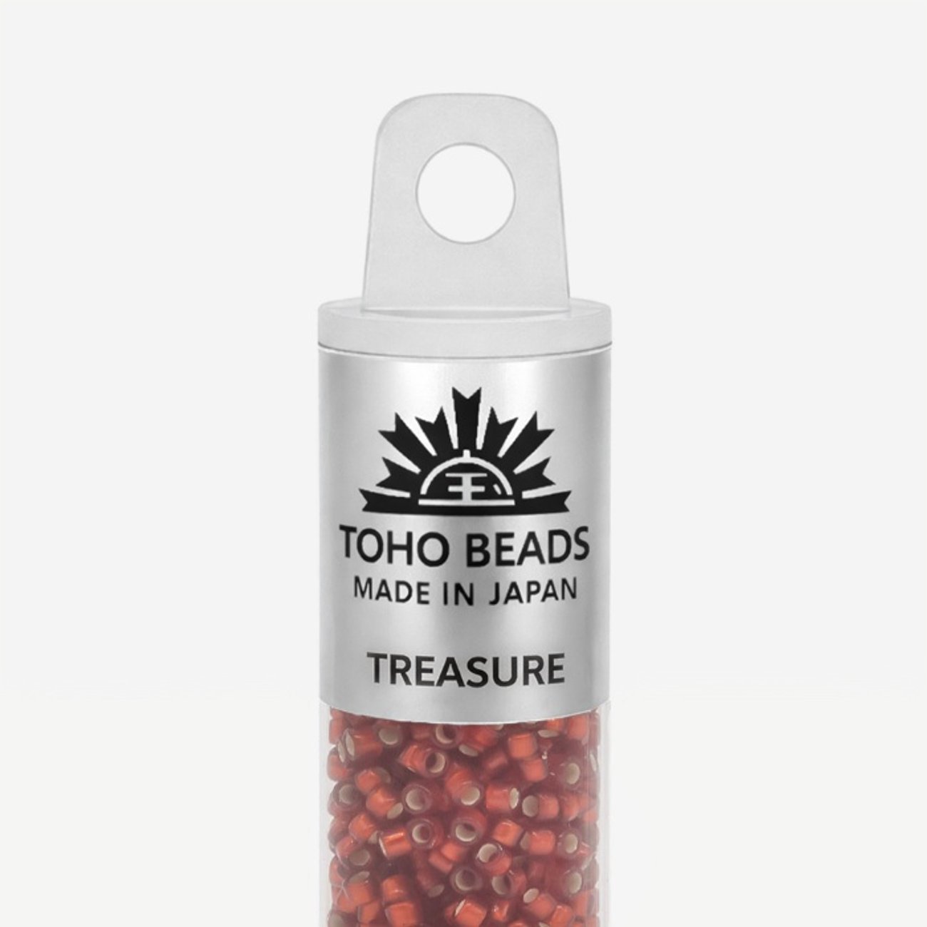 Японский бисер TOHO Treasure (№25CF), с внутренним серебрением, прозрачный матовый