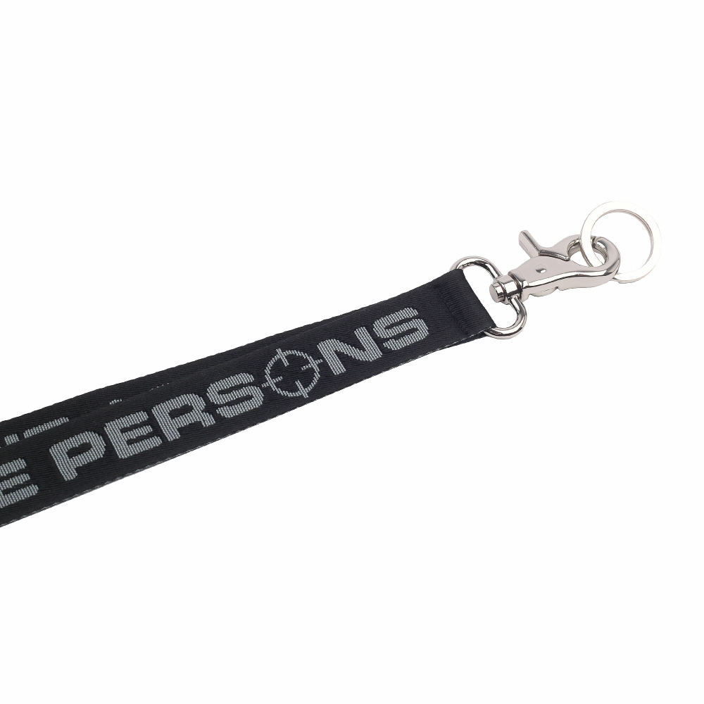 PP "LOGO" LANYARD (GREY/BLACK)