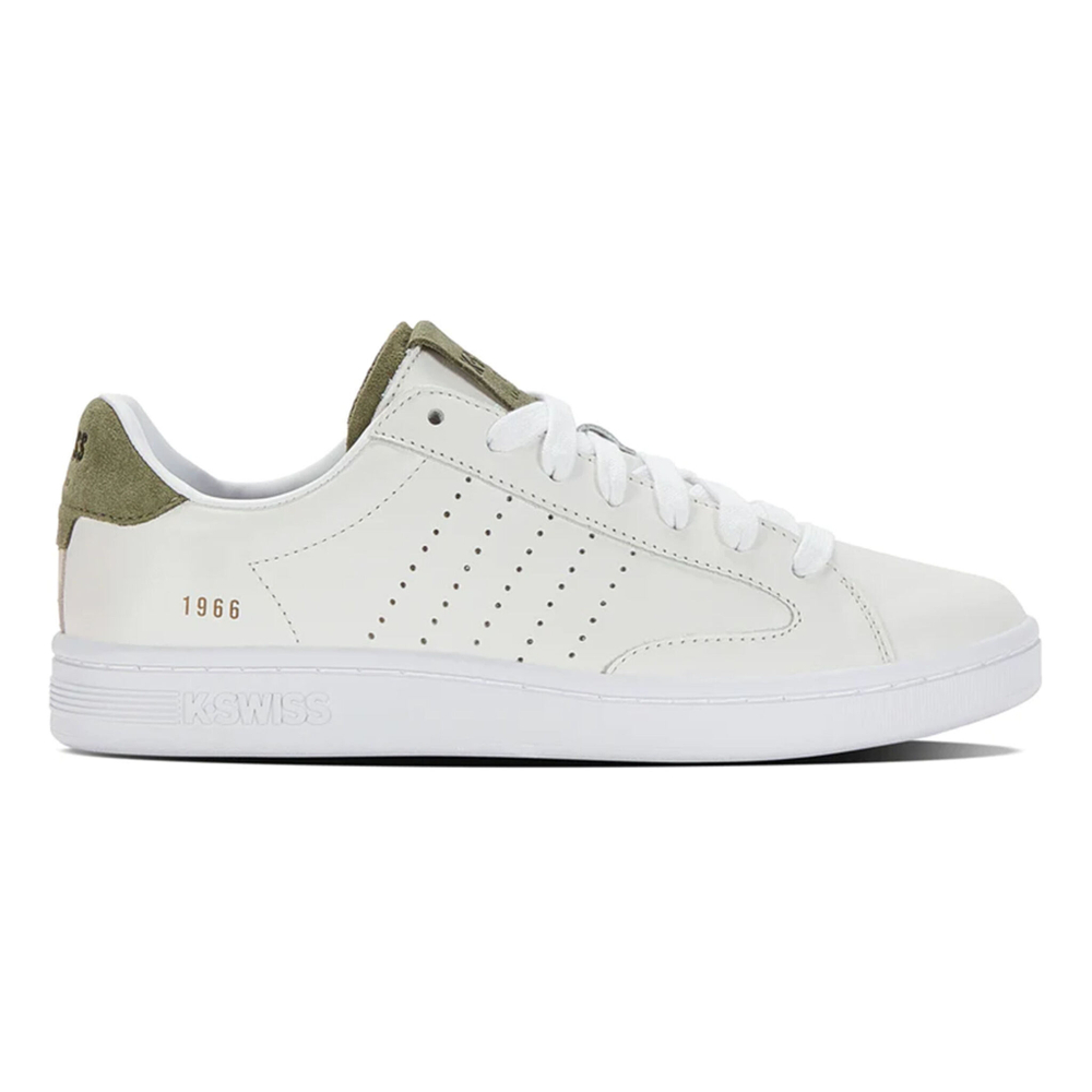Мужские теннисные кроссовки K-Swiss Lozan Klub LTH Sneakers Men - White, Olive