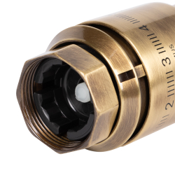 Термоголовка жидкостная Royal Thermo Design PRO М30х1,5 (бронза)