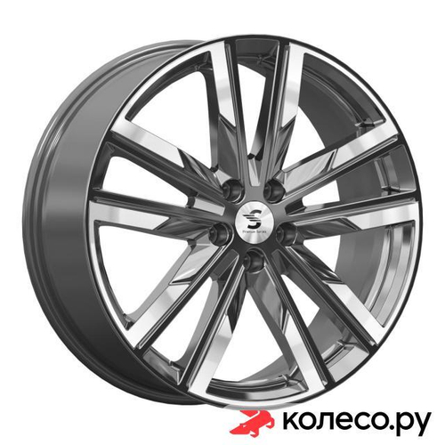 КР014 (20 Jetour T2) 8x20/5*108 D60.1 ET39 Diamond gloss graphite