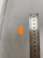 Тестовый образец. Дефект ткани. Платье из хлопка 100%. Цвет айсберг. Размер 46. №72 (Параметры смотрите в описании).