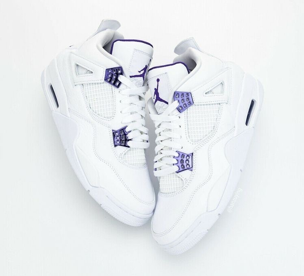 Air Jordan 4 Retro 'Purple Metallic’