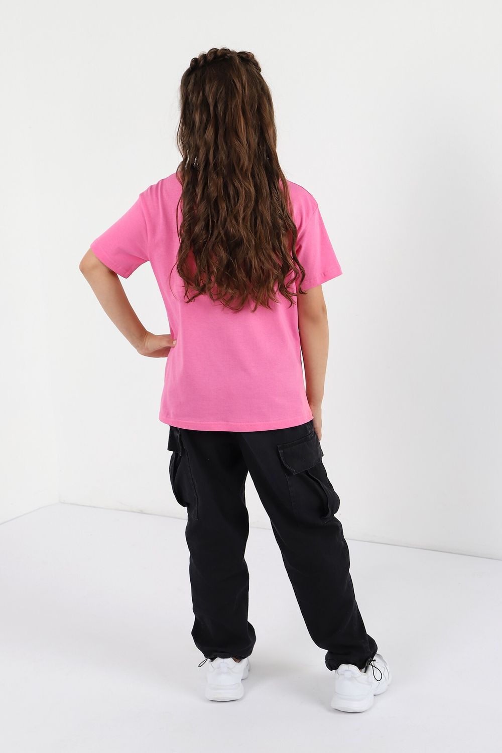 Фуфайка (футболка) для девочки Кэш-1 Виотекс РОЗОВЫЙ