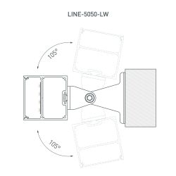 Профиль SL-LINE-5050-LW-2000 WHITE (Arlight, Алюминий) 038450(1)
