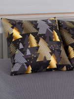 Постельное белье 2 спальное, поплин, наволочки 70х70, 100% хлопок, новогодние подарки