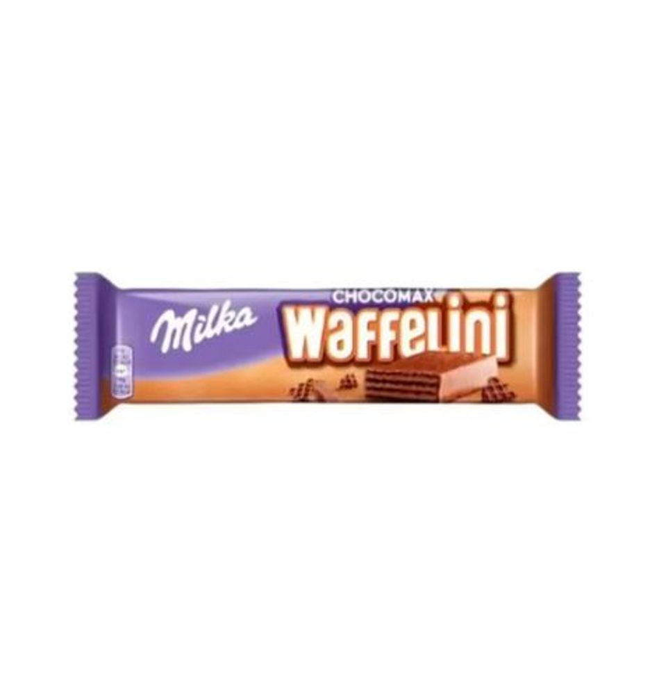 Шоколадные батончики Milka Wafellini Chocomax 31гр