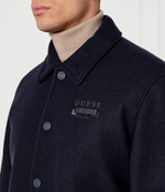 Куртка бомбер MELTON GUESS - темно-синий(M4BL29 WGJ72)