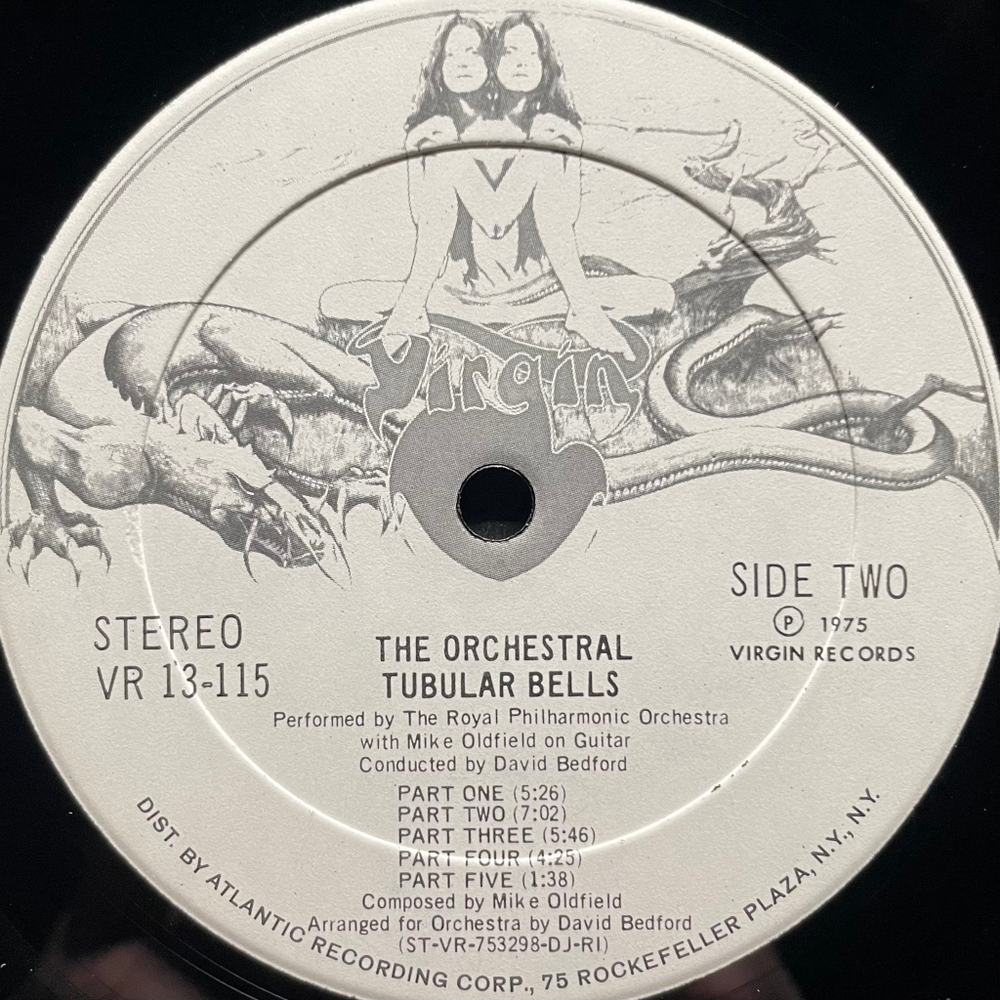 The Royal Philharmonic Orchestra With Mike Oldfield ‎– The Orchestral Tubular Bells (США 1975г.)