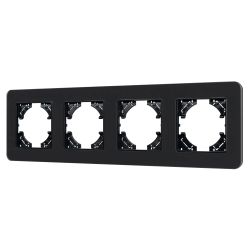 Рамка стеклянная FRM-OMALI-SFGS-4-BK (Arlight, -) 049717