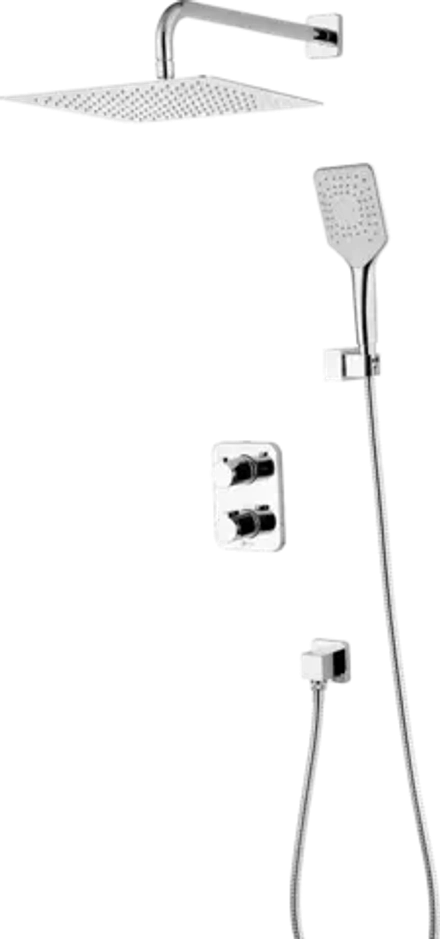 Смеситель Lemark Yeti LM7849C термостатический для душа, встраиваемый