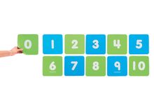 Дорожка цифровая 0-10. 20см., 2 цвета, 11шт.