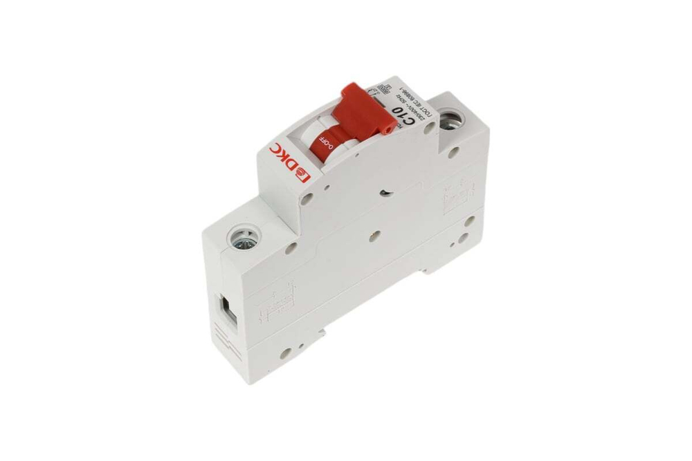 Автоматический выключатель модульный YON MD63N 1P 10A C 6kA DKC