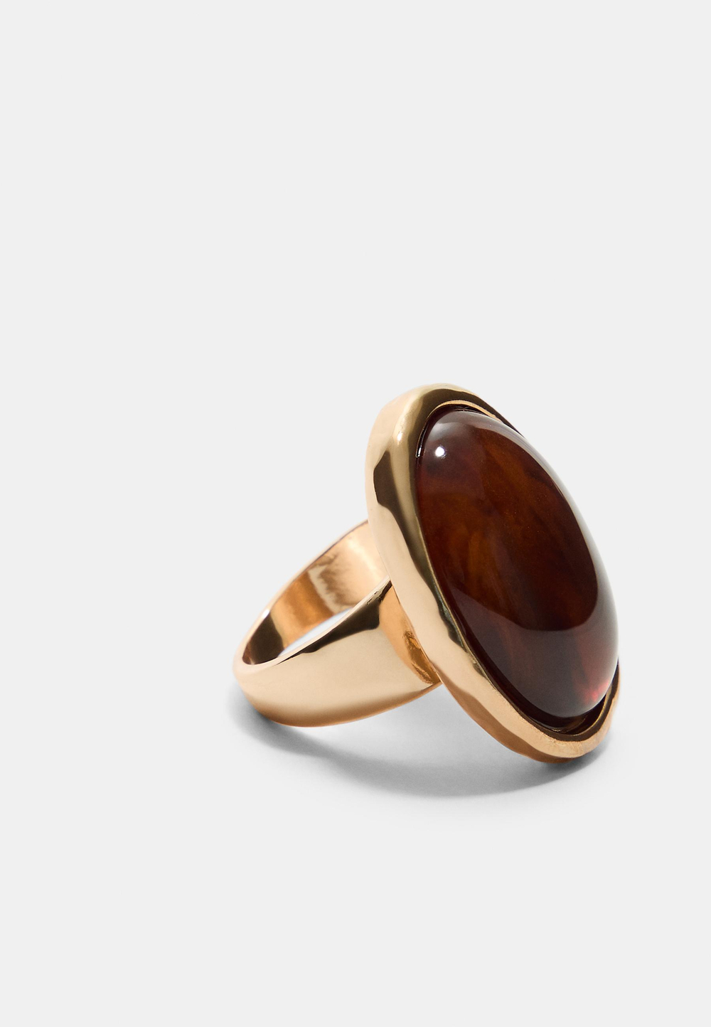 STRADIVARIUS Контрастное кольцо, золотой