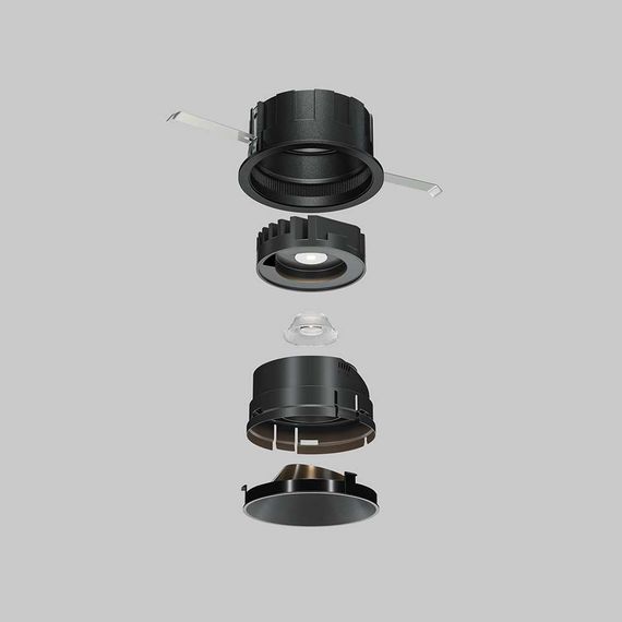 Декоративная рамка-отражатель Maytoni Technical Wise Ring057-10-B