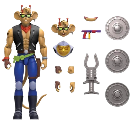 Фигурка Nacelle Action Figure Biker Mice from Mars Throttle